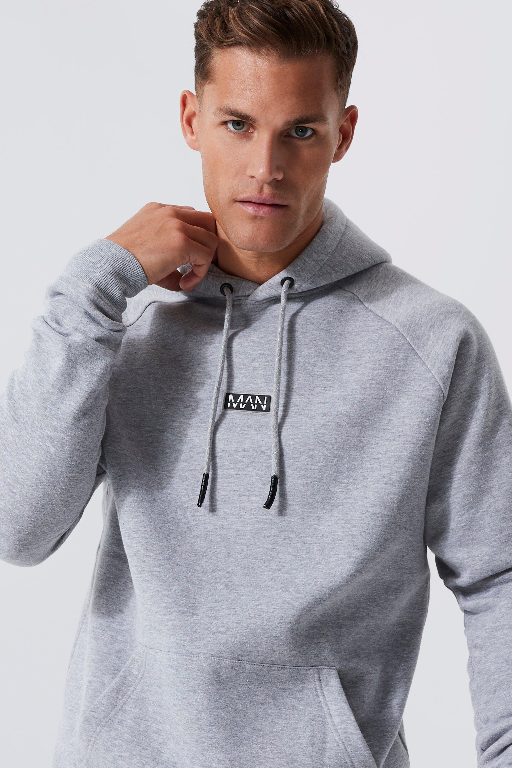 Adidas originals ryv on sale longline hoodie in grey